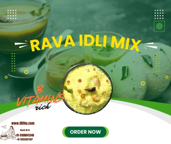 Rava Idli Instant Mix – Ready-to-Cook Breakfast | Soft & Fluffy | Olithu - Image 3